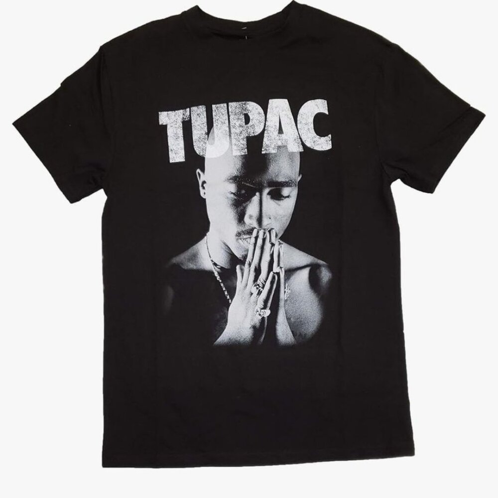Tupac 2PAC Official Merch To Live And Die In LA T Shirt XXL Black NEW